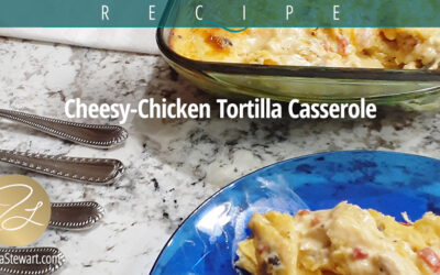 Cheesy-Chicken Tortilla Casserole