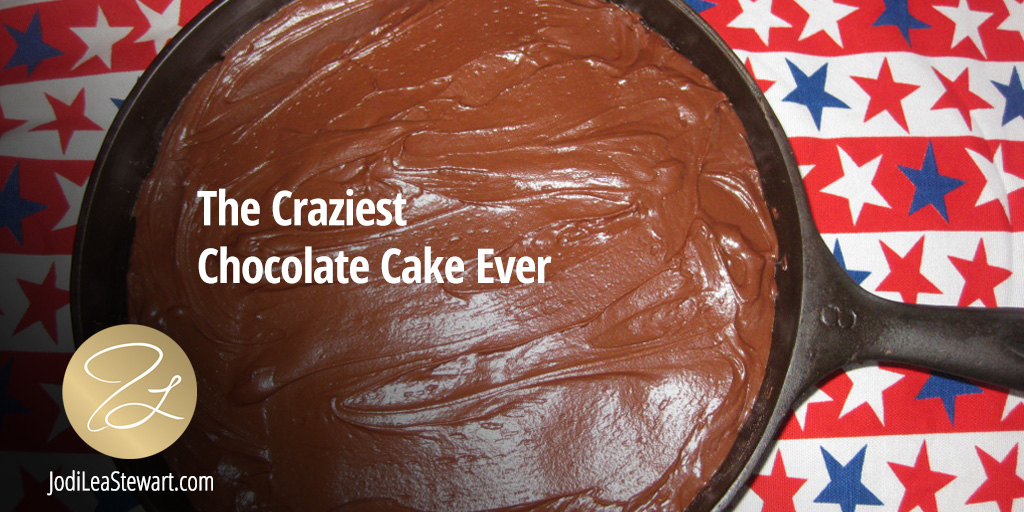 CRAZY CAKE! The Craziest Chocolate Cake Ever